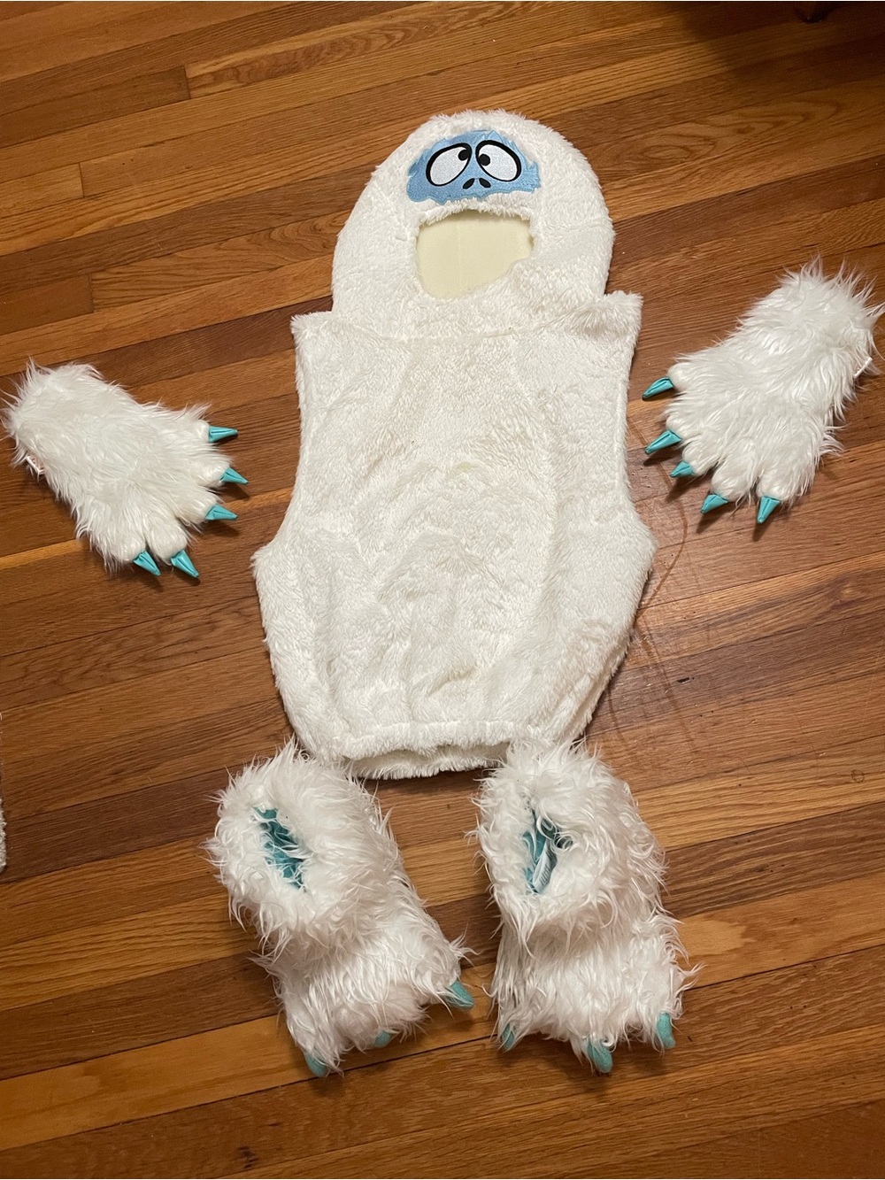 Kids Abominable Snowman Costume